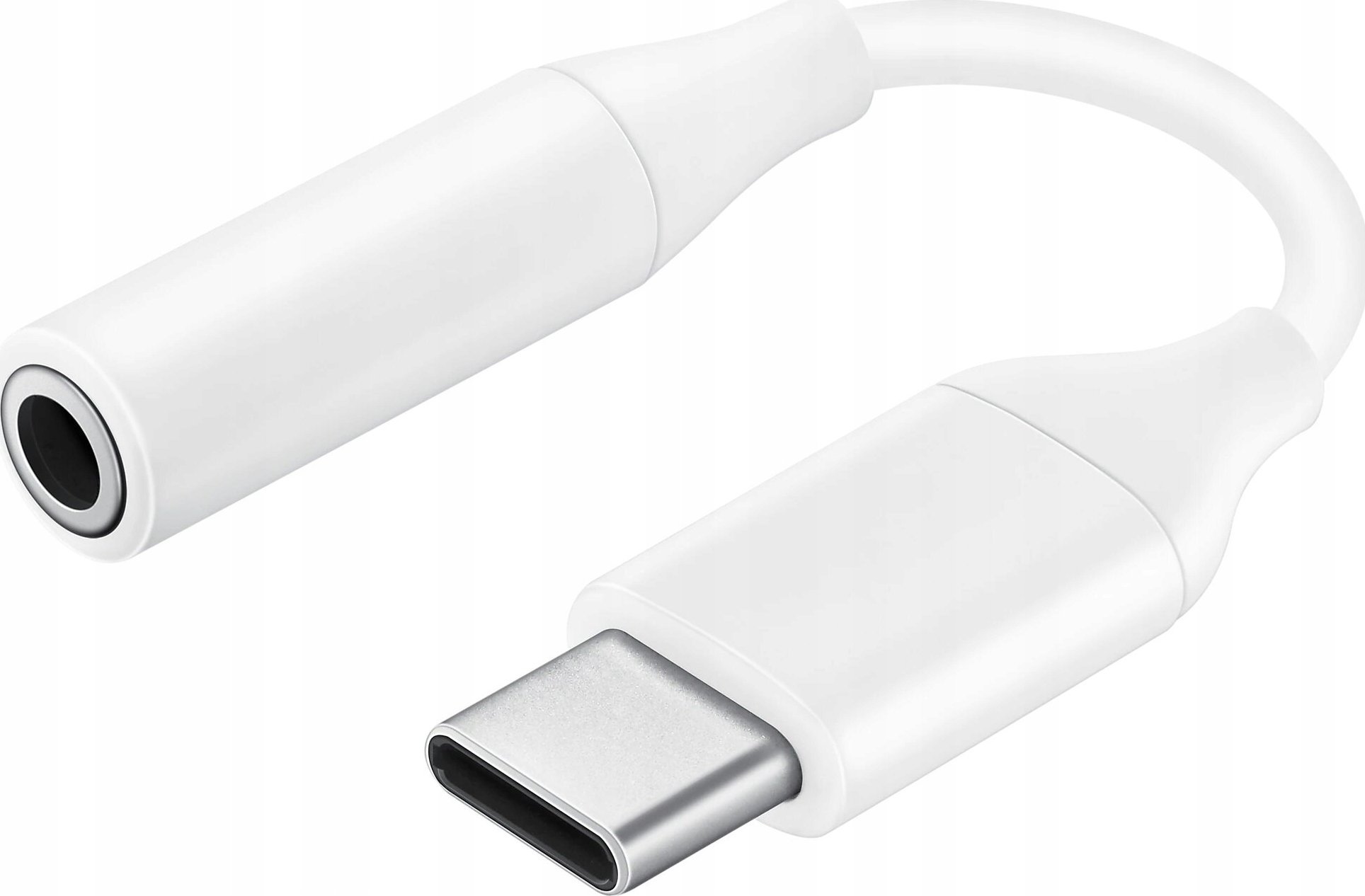 Adapter USB Akasa USB-C - Jack 3.5mm Biały (AK-CBCA27-10WH)