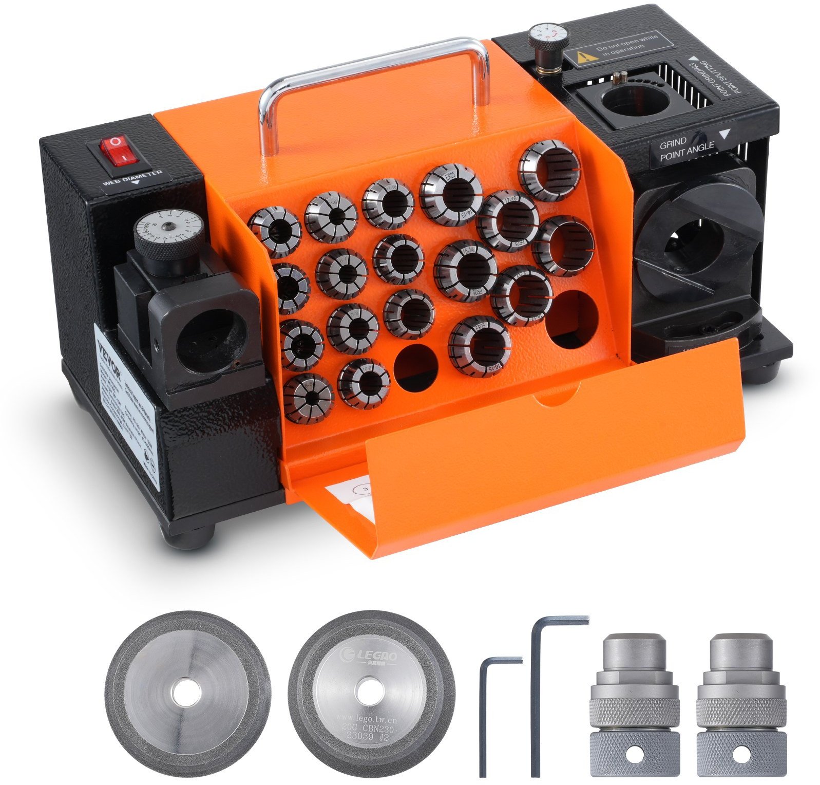 Ostrzałka szlifierka do wierteł 3-20 mm