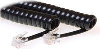 MicroConnect RJ10-RJ10 2M M/M czarny (MPK10200)