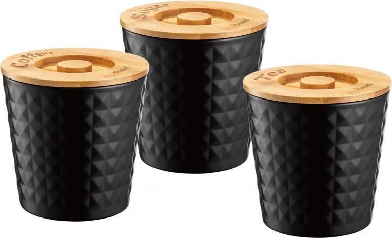 Klausberg ZESTAW 3 POJEMNIKÓW KAWA HERBATA CUKIER KLAUSBERG KB-7486