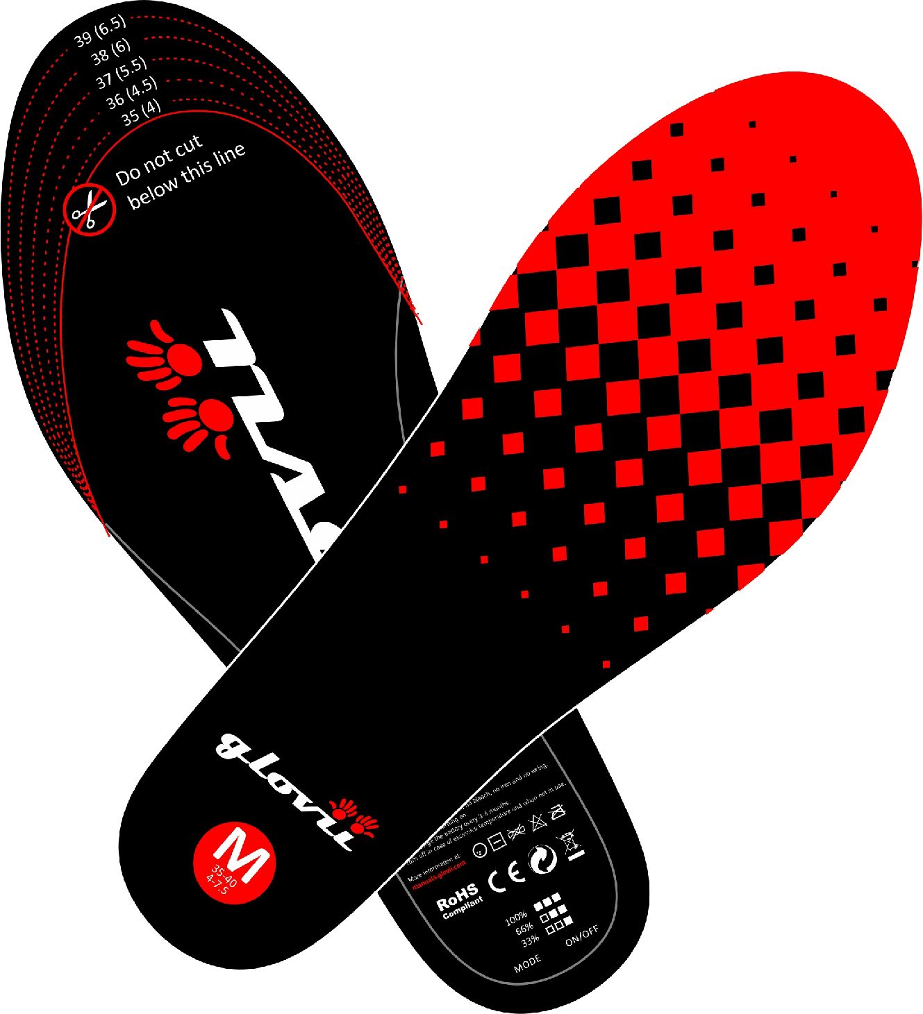 PowerNeed 1300 mAh Czarny (i1300s)