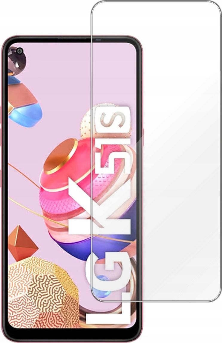 etumi Szkło Hartowane 9H Do Lg K51S | Szybka Na Ekran Szkiełko Ochronne Na Ekran Twarde Płaskie Przód / Ochrona Matrycy Telefonu Glas0059