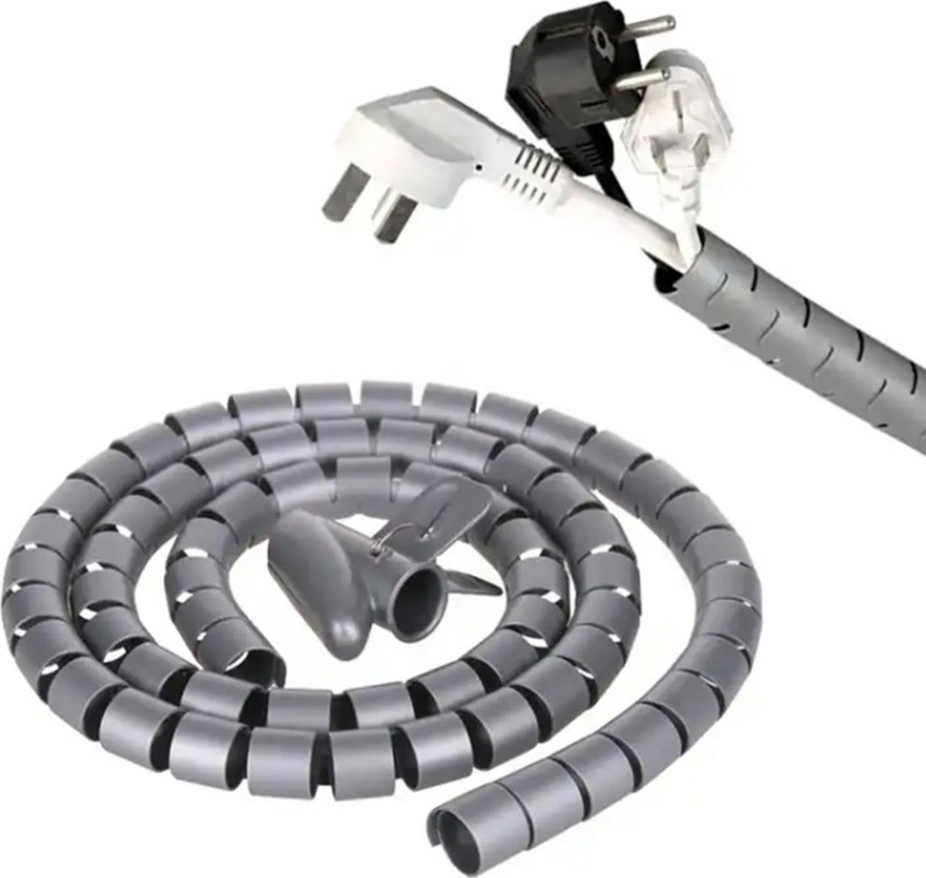 Organizer ATL AG873B Organizer kabli szary 2m