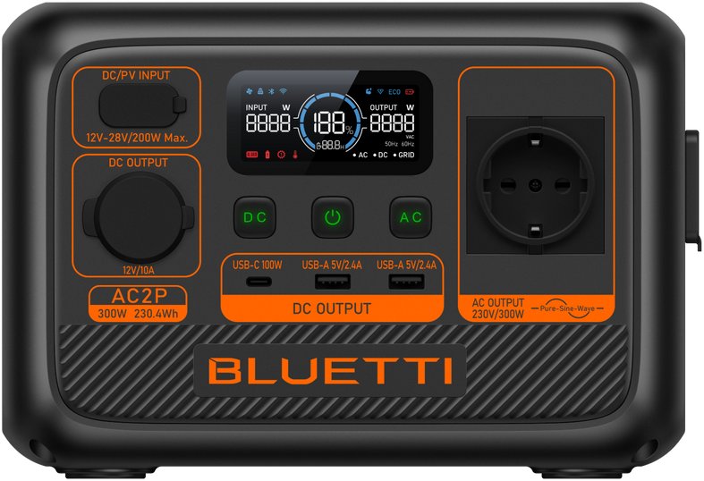 Bluetti AC2P 230.4 Wh