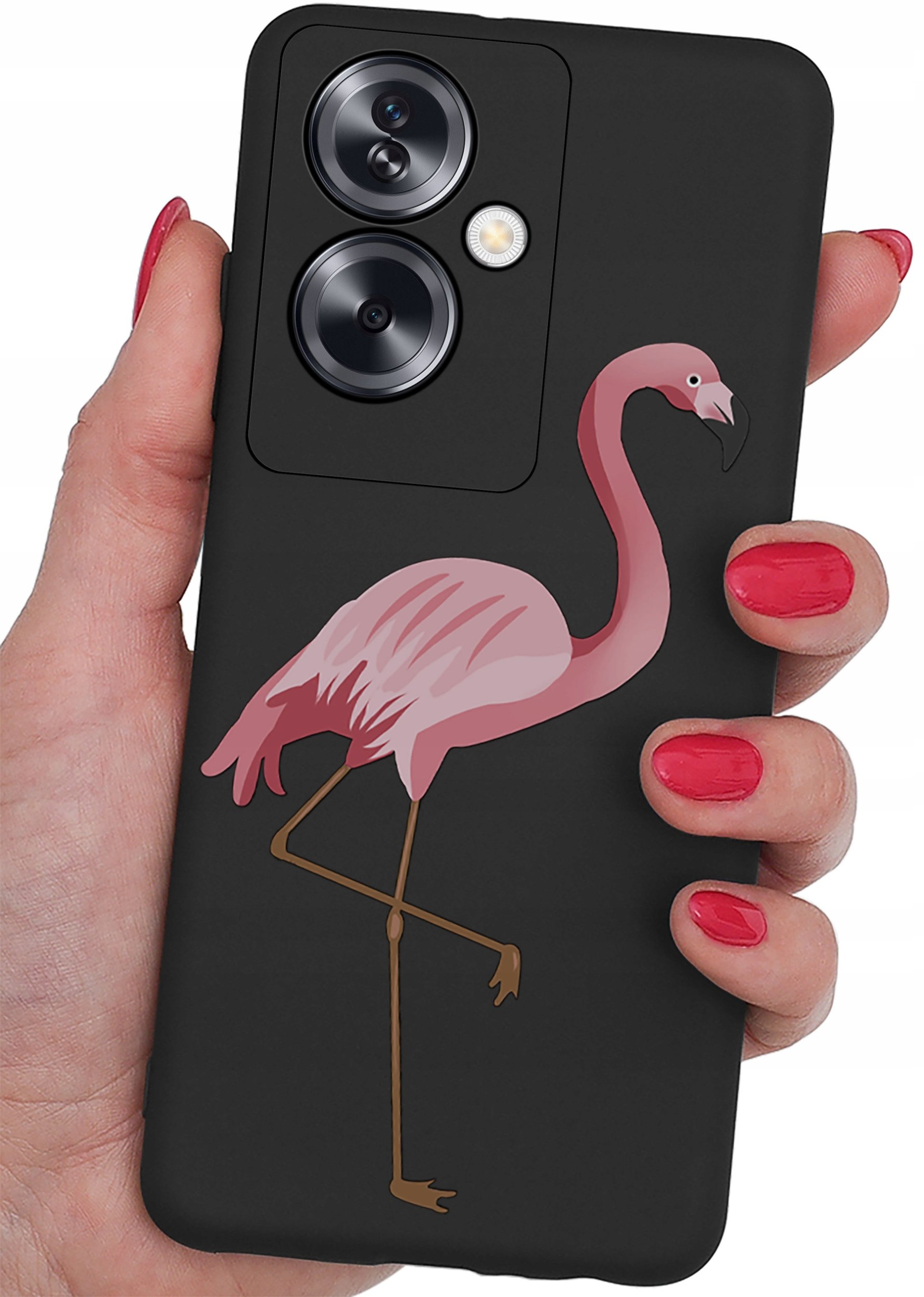 ETUI do Oppo A79 5G CASE WZORY SOFT MATT PLECKI + SZKŁO OCHRONNE 9H