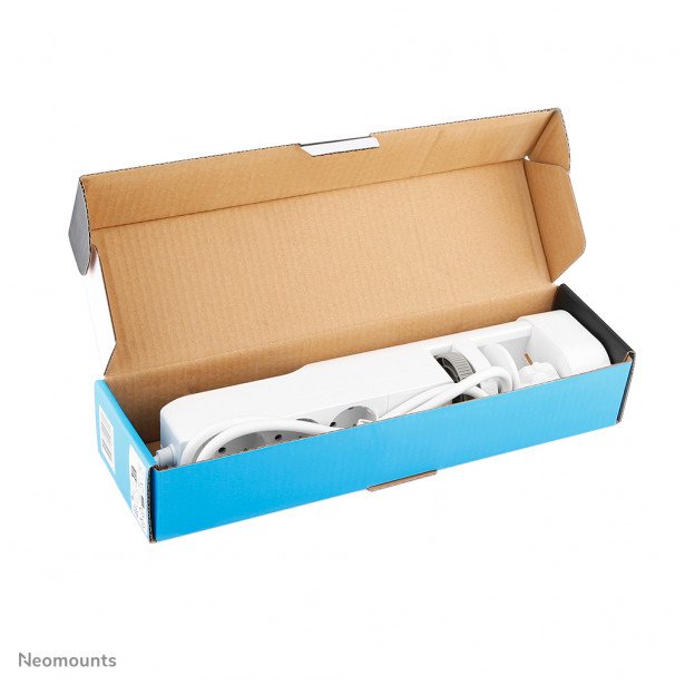 neomounts Listwa biurkowa DS22-840WH6 230/USB/USB-C biała