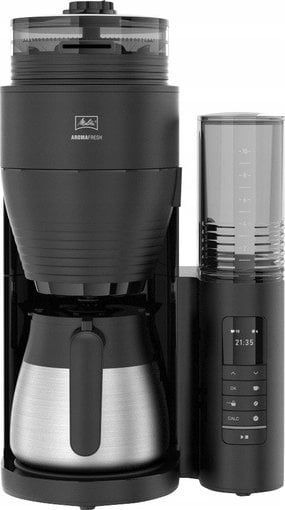 Ekspres przelewowy Melitta Melitta - AromaFresh II PRO Therm Czarny Mat - Ekspres przelewowy z wbudowanym młynkiem
