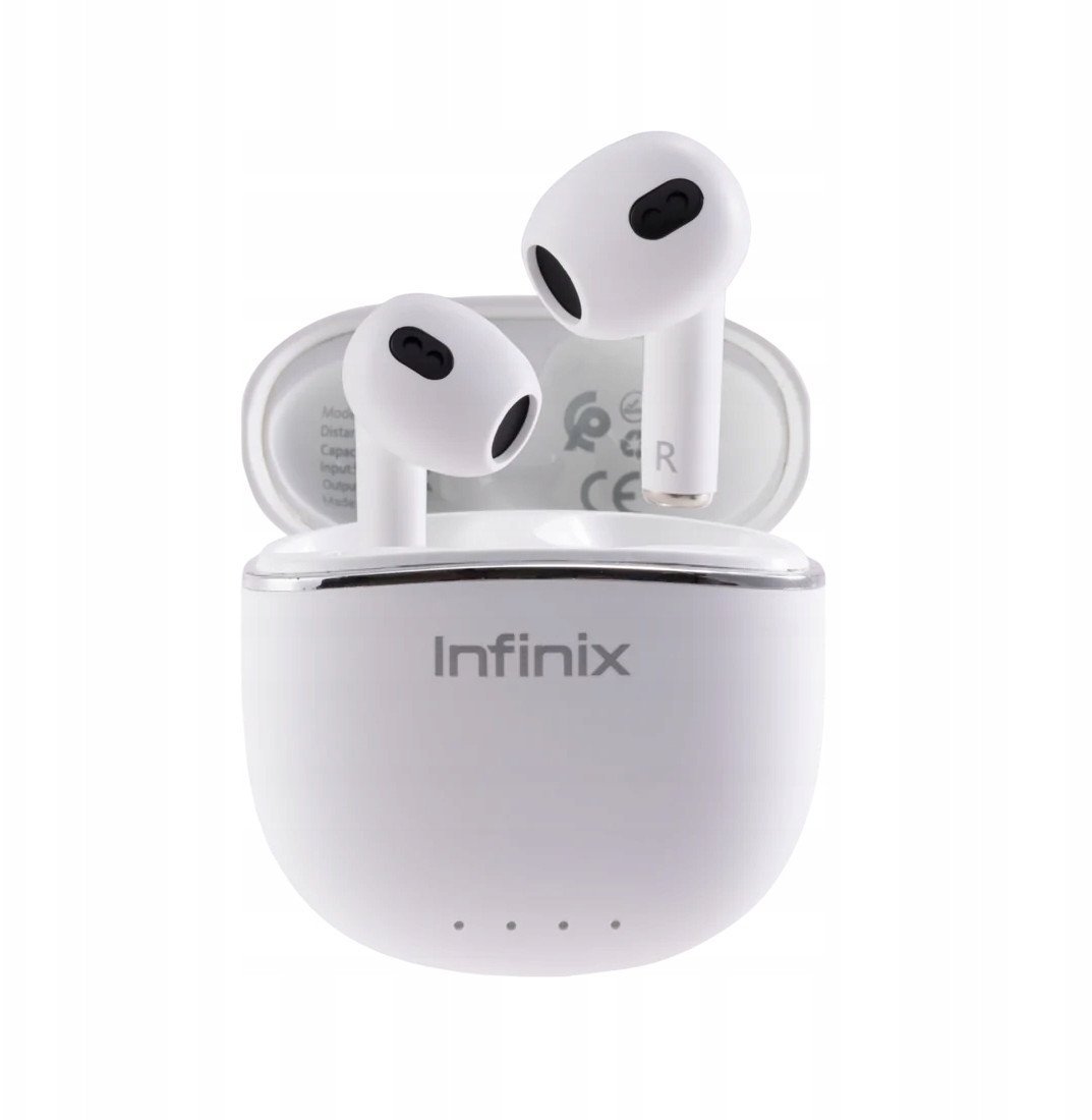 Słuchawki douszne Infinix Buds Lite XE23 białe