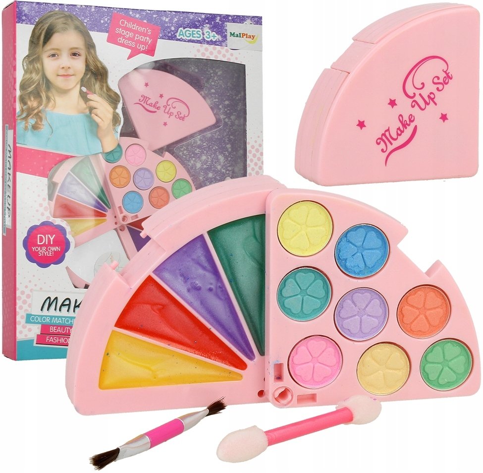 Zestaw Do Makijażu Dla Dziewczynek Różowy