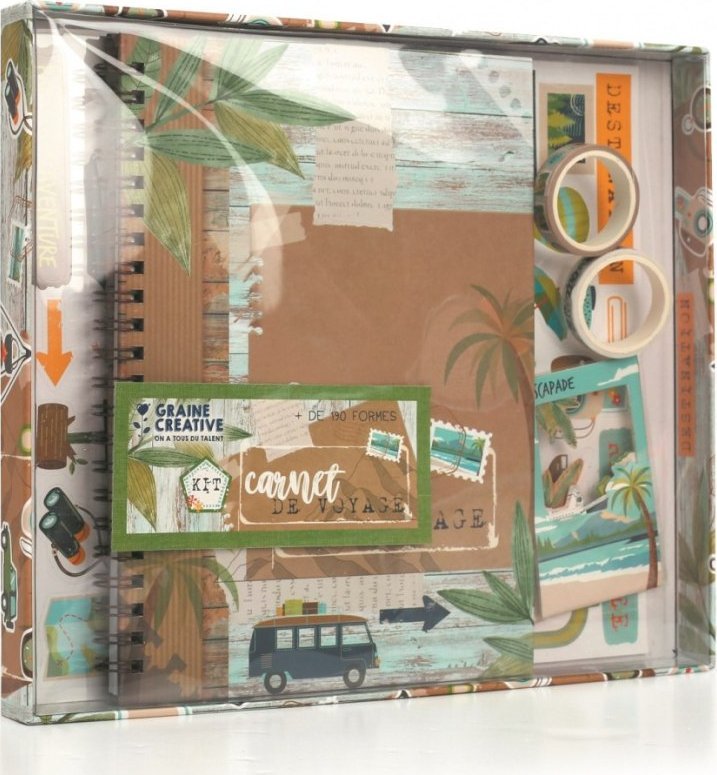 Zestaw z Notesem Pamiętnik z Podróży