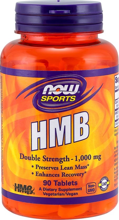 NOW Foods NOW Foods - HMB, 1000mg, 90 tabletek