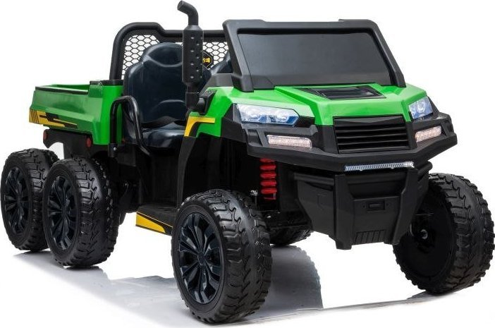 Lean Cars Pojazd Na Akumulator A730-2 Zielono-Czarny 24V