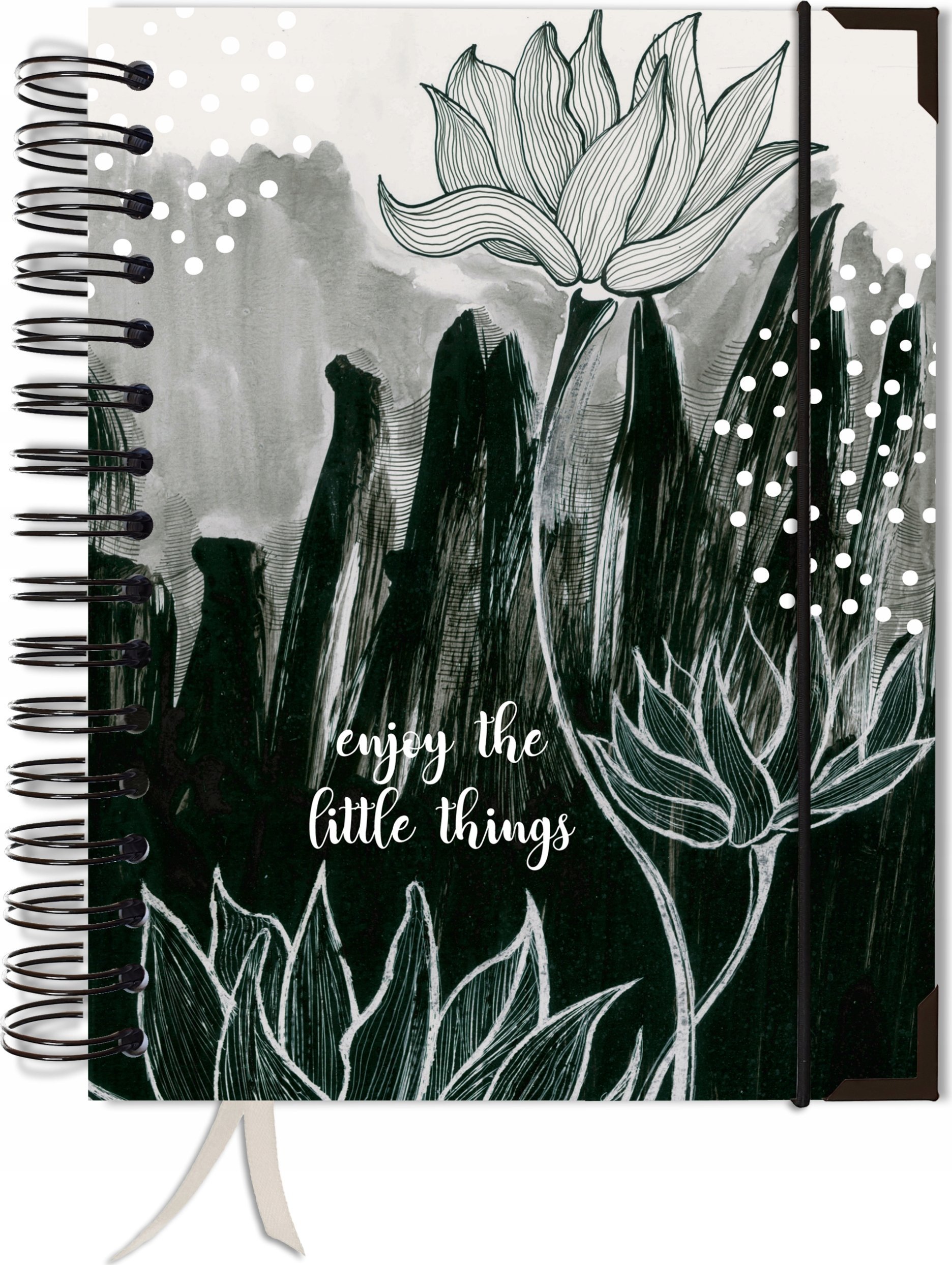 TadaPlanner Bullet journal 180 stron notatnik zeszyt w kropki A5+ notes