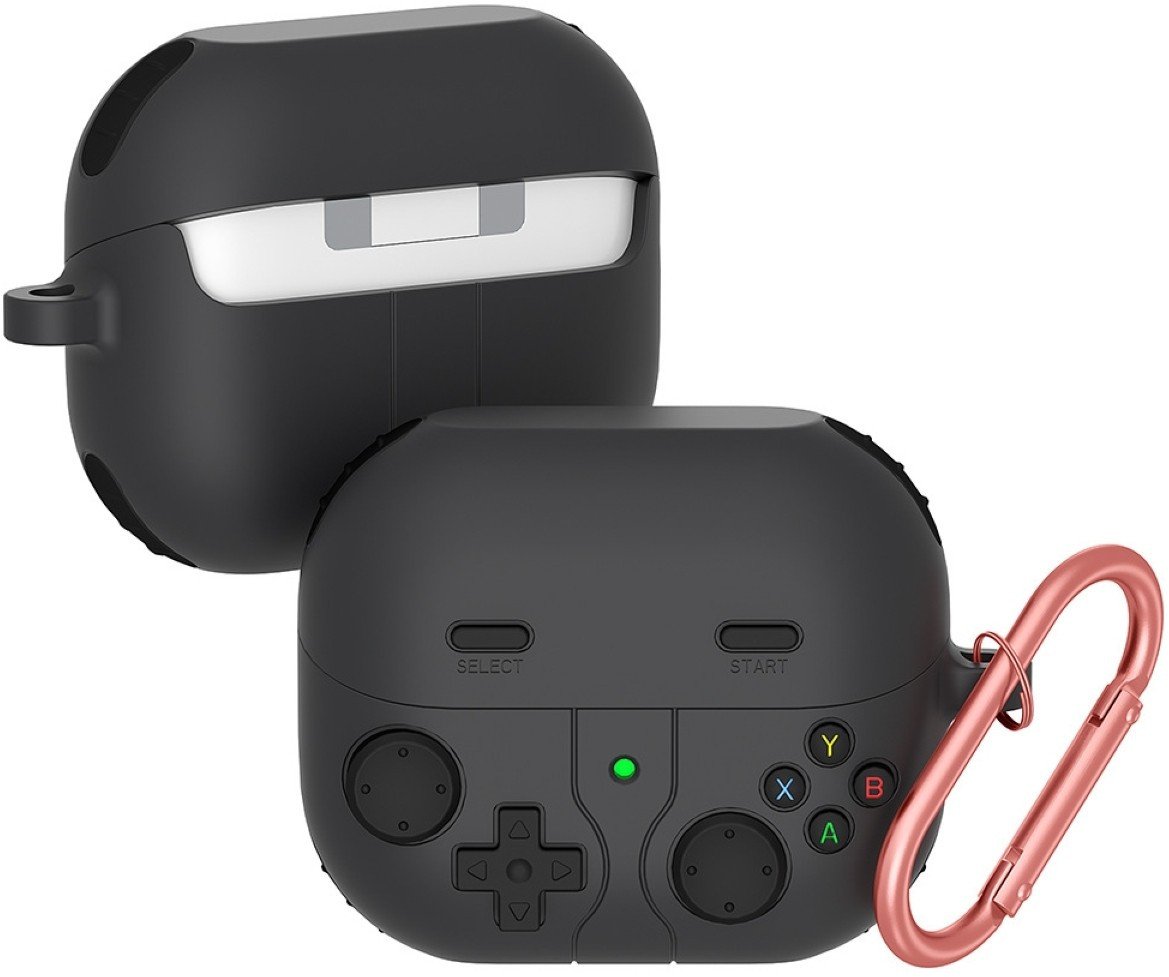 Etui Supero Gameboy Case do Samsung Galaxy Buds 3 Pro, czarne