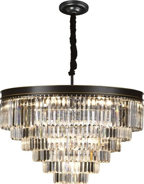 Lampa wisząca Witek Home Lampa wisząca kryształowa Monk 33291/37