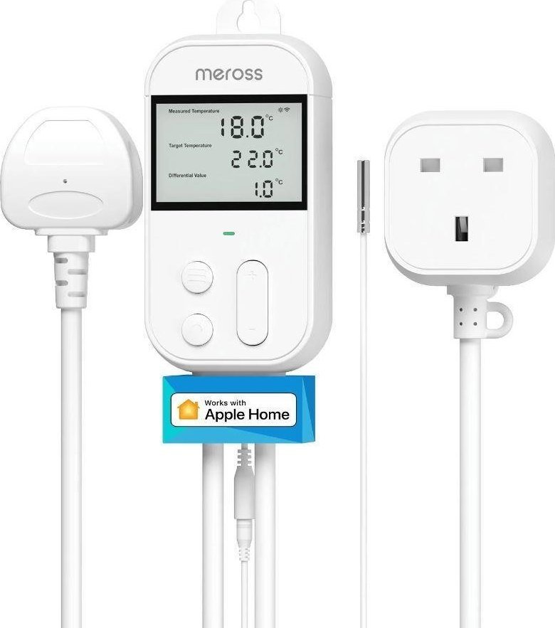 Meross SMART HOME WI-FI THERMOSTAT/HEAT.&COOLING MTS200BHK MEROSS