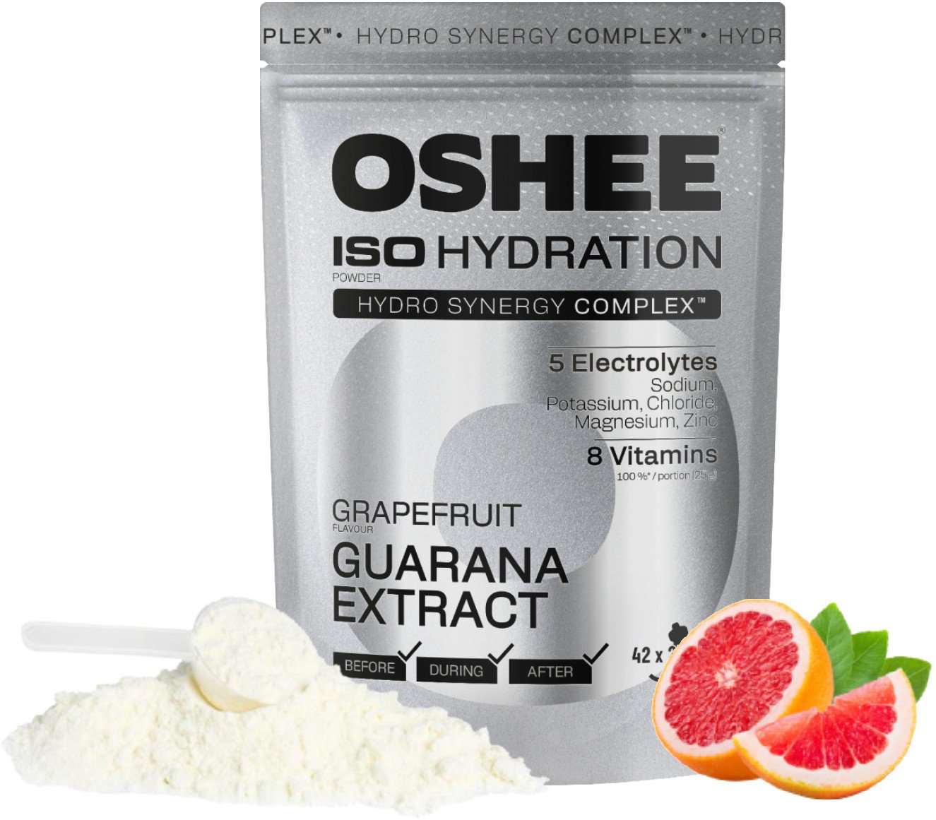 OSHEE ISO Hydration izotonik w proszku grapefruit guarana 1050 g