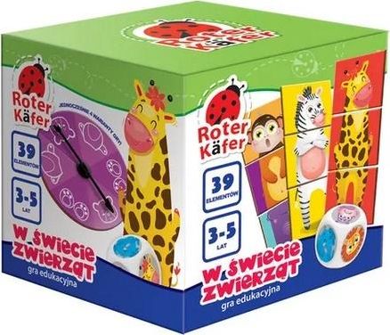 Roter Kafer W świecie zwierząt gra edukacyjna