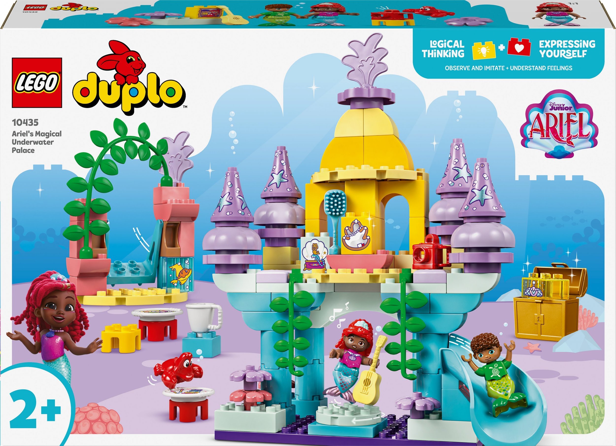LEGO Duplo Disney Magiczny podwodny pałac Arielki (10435)