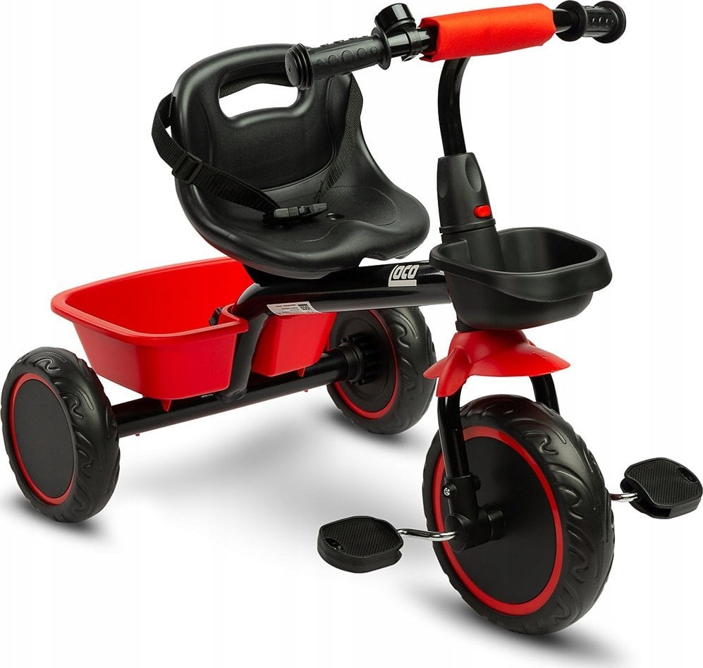 Toyz ROWEREK 3-KOŁOWY LOCO RED