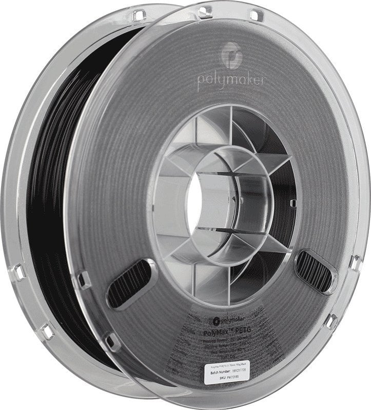 Filament Polymaker PolyMax Tough PETG 1,75mm 0,75kg - Black}