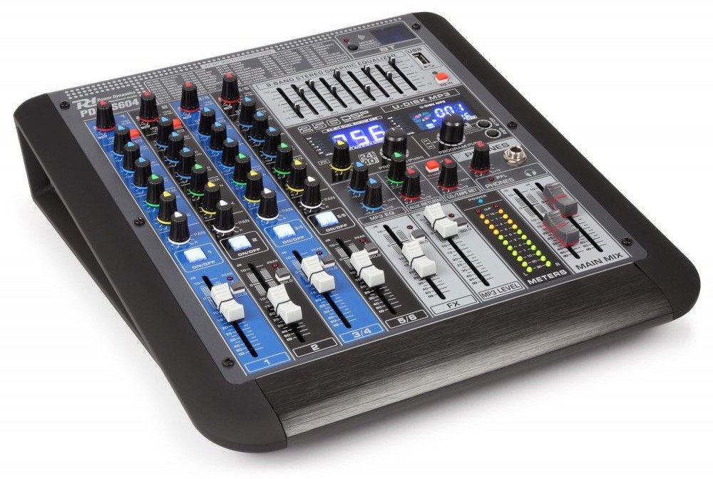 Mikser 6-kanałowy PDM-S604 Power Dynamics one size