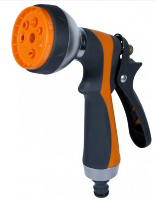 EPM Zraszacz pistoletowy 7 funkcyjny SOFT SILVER - E-200-0242