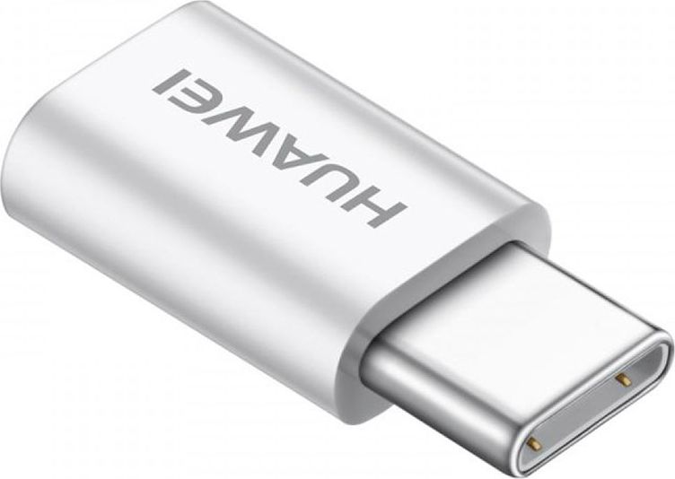 Adapter USB Huawei AP52 USB-C - microUSB Biały (4071259)