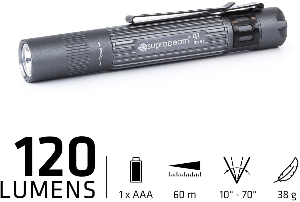 Latarka Suprabeam Q1 mini 120lm 1x AAA