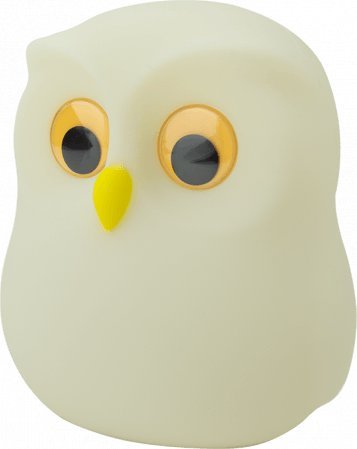 Lampka Nocna Dziecięca Led Sowa Biała Mw20725 Eco Light