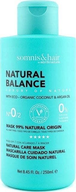 SOMNIS&HAIR_Natural Balance Mascarilla 99% maska do włosów 250ml