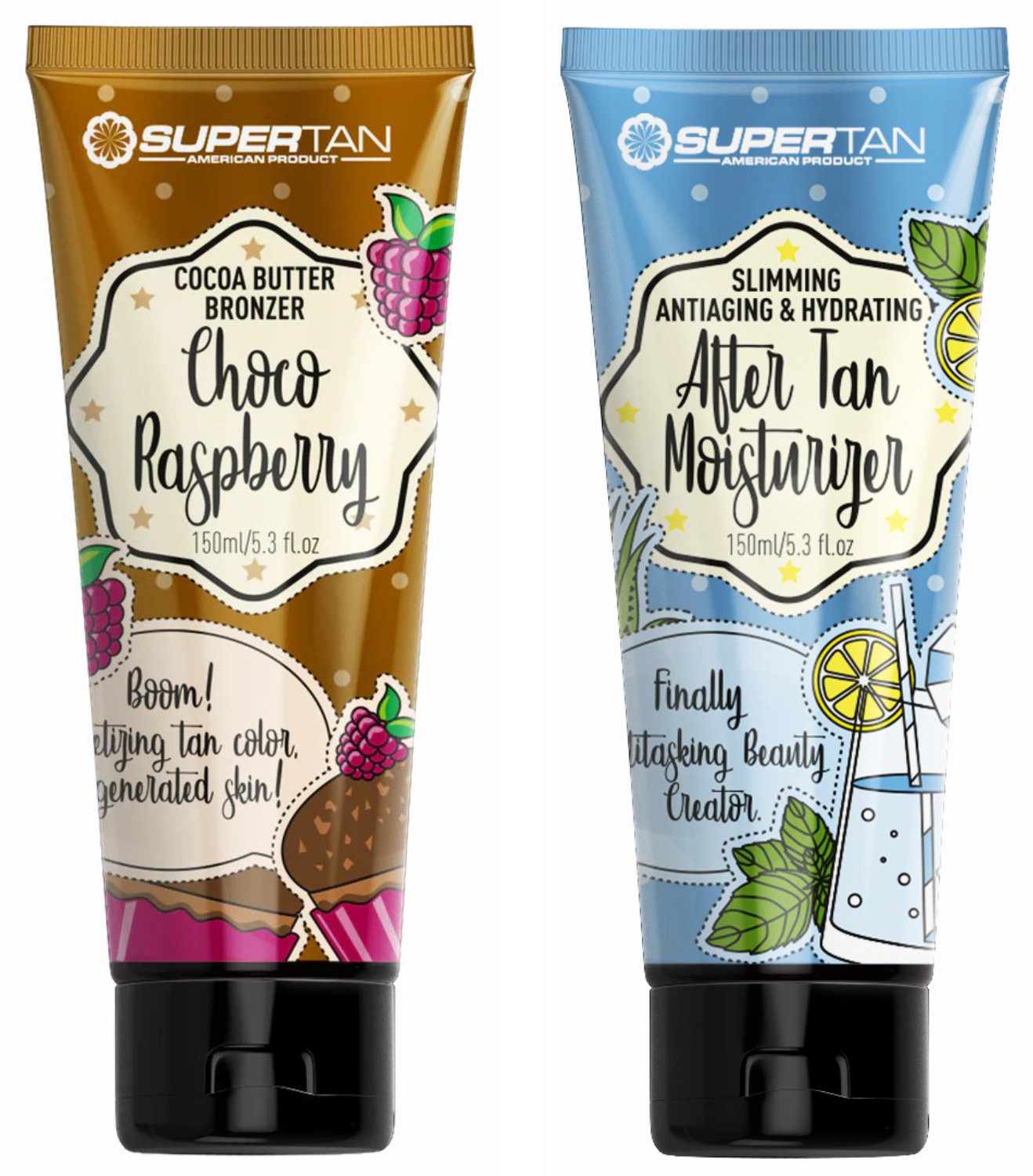 Supertan Choco Raspberry + After Tan Po Opalaniu Gratis