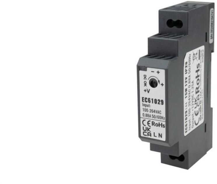 Zasilacz na szynę DIN PREMIUM 12V 15W