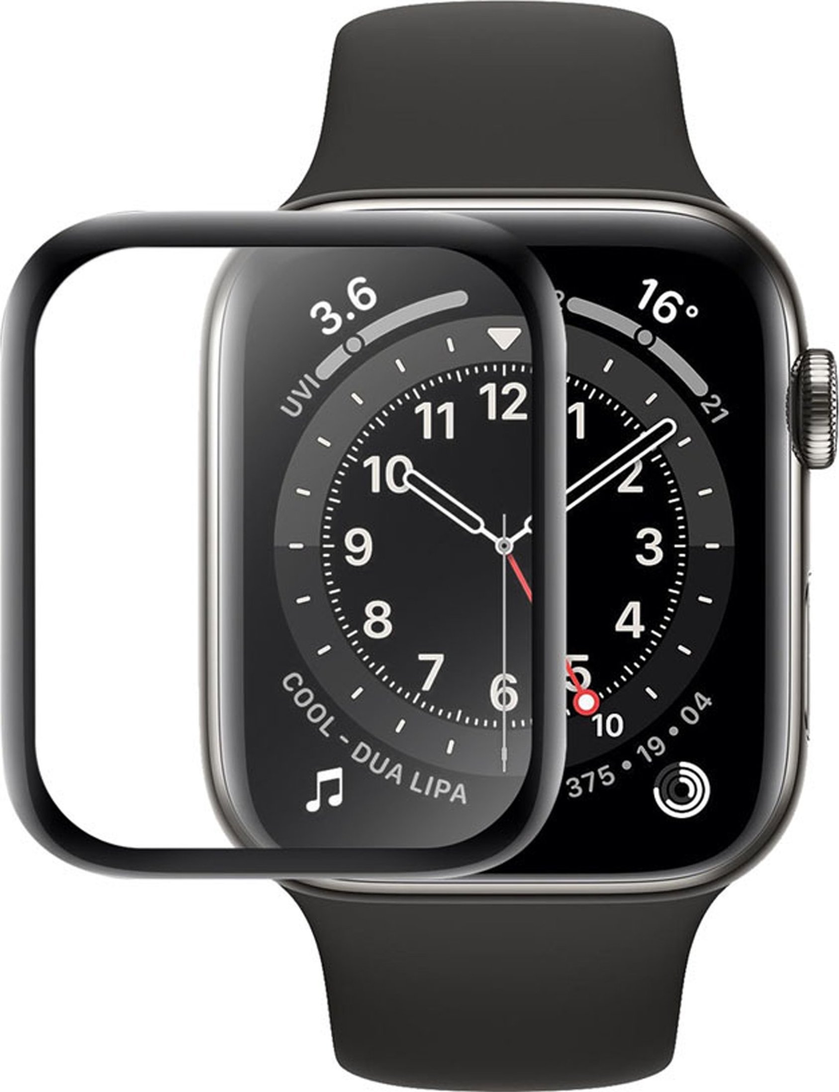 4TechGoods SZKŁO HARTOWANE DO APPLE WATCH 1 2 3 38 MM 9H 2.5D