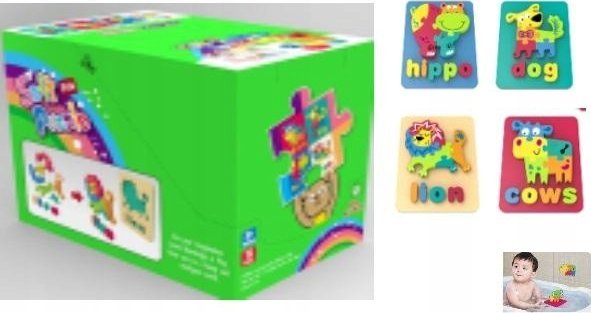 Puzzle piankowe 3D 12szt/disp PUP 043 60432