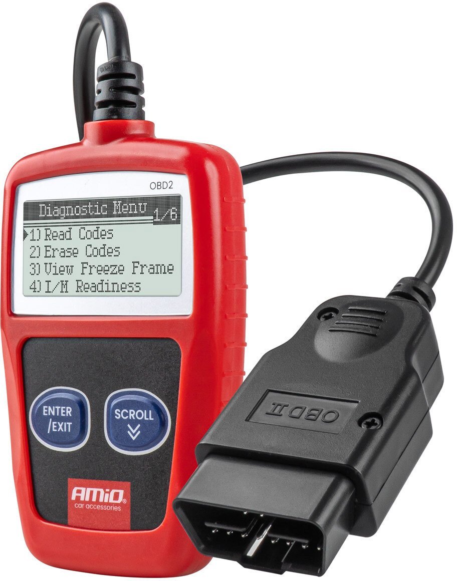 AMiO Skaner tester interfejs diagnostyczny obd2 ms309 amio-04729