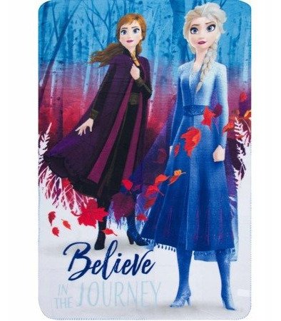 Koc polarowy FROZEN 2 ELZA ANNA | 100x150cm | Licencja