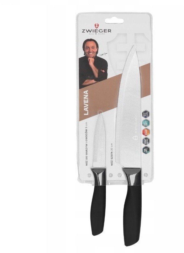 Zestaw noż szefa+nóż do warzyw Lavena Zwieger
