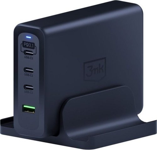 Ładowarka 3MK Hyper Charging Station 1x USB-A 3x USB-C (Accessories - 3mk Hyper Charging Station 240W)