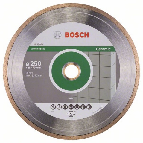 Bosch Diamentowa tarcza tnąca STANDARD FOR CERAMIC 250x25,40mm 2608602539