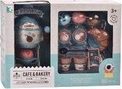 Zestaw Słodkości Kawiarnia Maszynka Do Lodów Niebieska