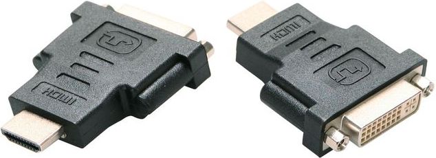 Adapter AV Gembird HDMI - DVI-D - HDMI czarny (A-HDMI-DVI-3)