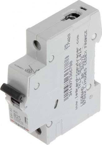 Legrand WYŁĄCZNIK NADPRĄDOWY LE-419138 JEDNOFAZOWY 25A TYP B LEGRAND
