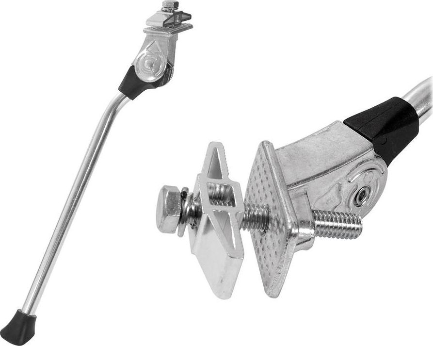 Accent Nóżka, podpórka rowerowa centralna Classic 26" srebrna uniwersalny