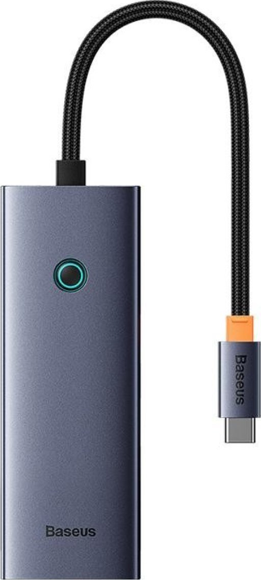 HUB USB Baseus Hub 5w1 Baseus UltraJoy 5-Port (1xHDMI4K@30Hz + 4xUSB 3.0) Szary