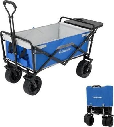 King Camp Wózek Plażowy Kempingowy Campingowy Składany KING CAMP Quartz Wagon 112x60
