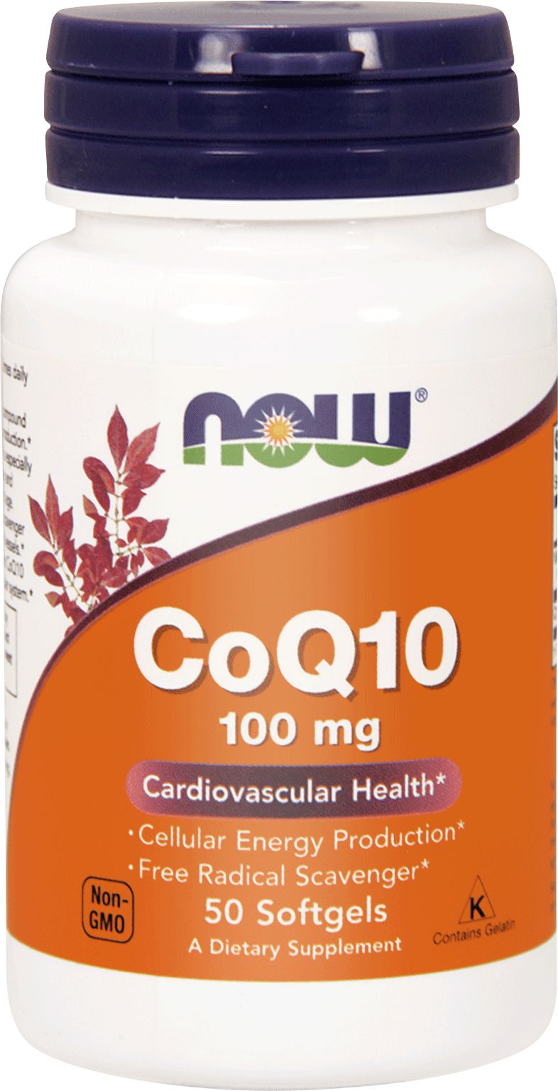 NOW Foods CoQ10 100mg 150 kapsułek żelowych