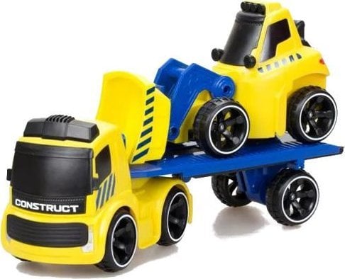 Teka Samochód ciężarowy z buldożerem