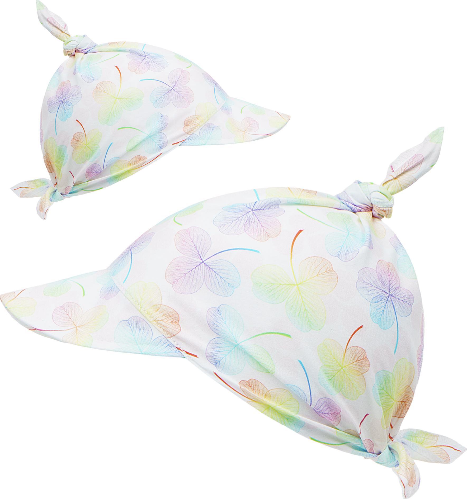 Nandy Chusta Z Daszkiem Bandamka Bawełna Na Lato Kolory Dziecięca- Chst-Dasz-74