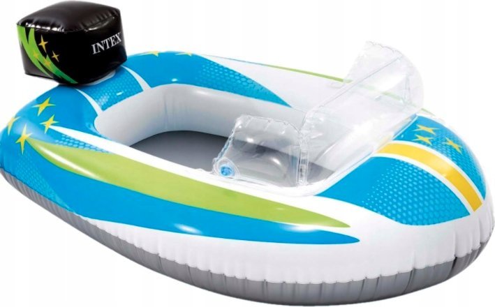 Ponton dmuchany do pływania dla dzieci intex 59380 motorówka